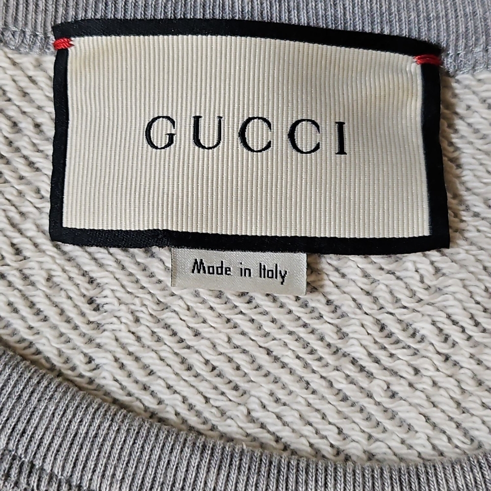 Gucci Gray Crewneck Sweater - Picture 4 of 5